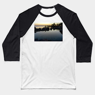 Sunset at Jedday Bay Baseball T-Shirt